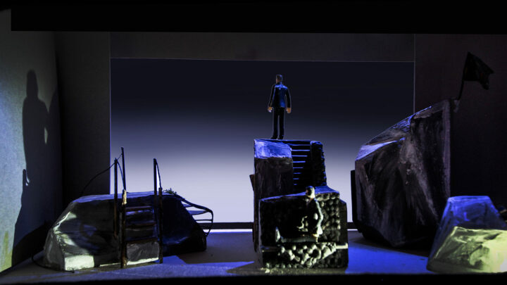 Bühnenbild der Kinderoper 2021 – Tristan und Isolde