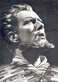 Jerome Hines als Wotan. Der Ring des Nibelungen (Inszenierung von Wolfgang Wagner 1960 – 1964)
