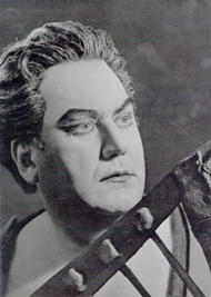 Hans Beirer als Tannhäuser. Tannhäuser (Inszenierung von Wieland Wagner 1961 – 1967)
