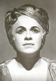 Irene Dalis als Kundry. Parsifal (Inszenierung von Wieland Wagner 1951 – 1973)
