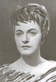 Grace Hoffman als Fricka. Der Ring des Nibelungen (Inszenierung von Wolfgang Wagner 1960 – 1964)
