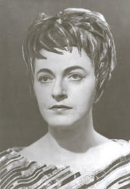 Grace Hoffman als Fricka. Der Ring des Nibelungen (Inszenierung von Wolfgang Wagner 1960 – 1964)
