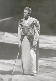 Hans Hotter als Wotan. Der Ring des Nibelungen (Inszenierung von Wolfgang Wagner 1960 – 1964)
