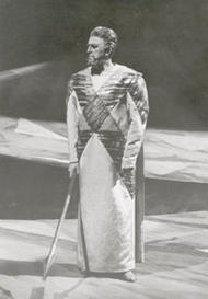 Hans Hotter als Wotan. Der Ring des Nibelungen (Inszenierung von Wolfgang Wagner 1960 – 1964)
