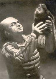Erich Klaus als Mime. Der Ring des Nibelungen (Inszenierung von Wolfgang Wagner 1960 – 1964)
