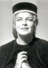 Gré Brouwenstijn als Elisabeth. Tannhäuser (Inszenierung von Wieland Wagner 1961 – 1967)
