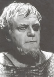Josef Greindl als Wanderer. Der Ring des Nibelungen (Inszenierung von Wieland Wagner 1965 – 1969)
