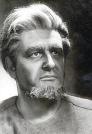 <b>Franz Crass als Gurnemanz</b>. Parsifal (Inszenierung von Wieland Wagner 1951 – 1973)
