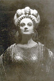 Berit Lindholm als Venus. Tannhäuser (Inszenierung von Wieland Wagner 1961 – 1967)
