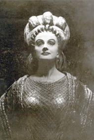 Berit Lindholm als Venus. Tannhäuser (Inszenierung von Wieland Wagner 1961 – 1967)
