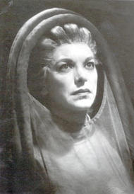 Jean Madeira als Erda. Der Ring des Nibelungen (Inszenierung von Wieland Wagner 1965 – 1969)
