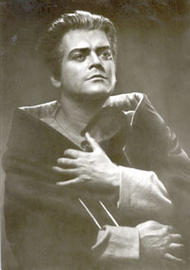 <b>Hermann Prey als Wolfram von Eschenbach</b>. Tannhäuser (Inszenierung von Wieland Wagner 1961 – 1967)
