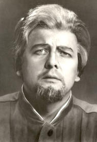 Karl Ridderbusch als Veit Pogner. Die Meistersinger von Nürnberg (Inszenierung von Wolfgang Wagner  1968 – 1975)
