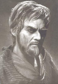 Thomas Stewart als Wanderer. Der Ring des Nibelungen (Inszenierung von Wieland Wagner 1965 – 1969)
