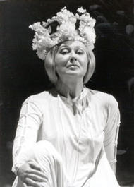 Johanna Meier als Isolde. Tristan und Isolde (Inszenierung von Jean-Pierre Ponnelle 1981 – 1987)
