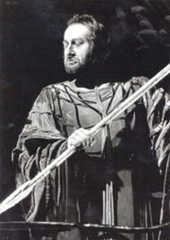 <b>Leif Roar als Klingsor</b>. Parsifal (Inszenierung von Wolfgang Wagner 1975 – 1981)
