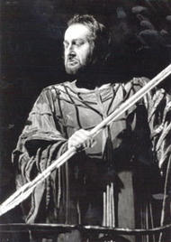 Leif Roar als Klingsor. Parsifal (Inszenierung von Wolfgang Wagner 1975 – 1981)
