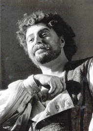 <b>Bernd Weikl als Hans Sachs</b>. Die Meistersinger von Nürnberg (Inszenierung von Wolfgang Wagner  1981 – 1988)
