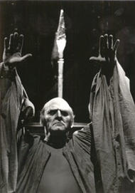 Franz Mazura als Klingsor. Parsifal (Inszenierung von Götz Friedrich 1982 – 1988)
