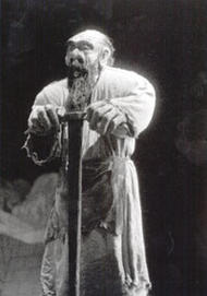 Aage Haugland als Fafner. Der Ring des Nibelungen (Inszenierung von Peter Hall 1983 – 1986)
