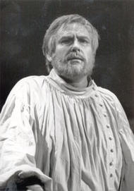 <b>Hans Sotin als Gurnemanz</b>. Parsifal (Inszenierung von Götz Friedrich 1982 – 1988)
