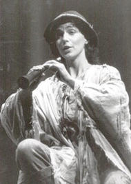 Brigitte Lindner als Junger Hirt. Tannhäuser (Inszenierung von Wolfgang Wagner 1985 – 1995)
