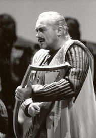 Siegfried Vogel als Biterolf. Tannhäuser (Inszenierung von Wolfgang Wagner 1985 – 1995)
