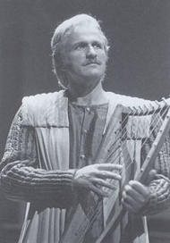 Kurt Schreibmayer als Walther von der Vogelweide. Tannhäuser (Inszenierung von Wolfgang Wagner 1985 – 1995)
