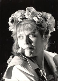 Eva Johansson als Freia. Der Ring des Nibelungen (Inszenierung von Harry Kupfer 1988 – 1992)
