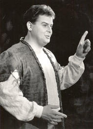 <b>Ulrich Ress als David</b>. Die Meistersinger von Nürnberg (Inszenierung von Wolfgang Wagner  1981 – 1988)
