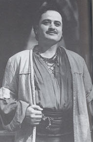 Robert Riener als Konrad Nachtigall. Die Meistersinger von Nürnberg (Inszenierung von Wolfgang Wagner  1981 – 1988)
