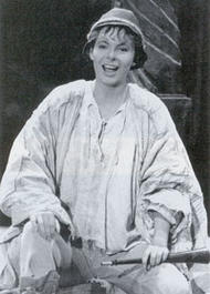 Joy Robinson als Junger Hirt. Tannhäuser (Inszenierung von Wolfgang Wagner 1985 – 1995)
