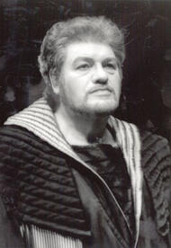 Manfred Schenk als Hermann, Landgraf von Thüringen. Tannhäuser (Inszenierung von Wolfgang Wagner 1985 – 1995)

