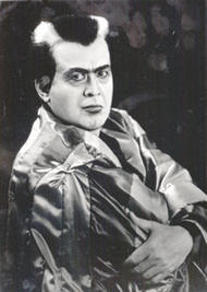 Bodo Brinkmann als Klingsor. Parsifal (Inszenierung von Wolfgang Wagner 1989 – 2001)
