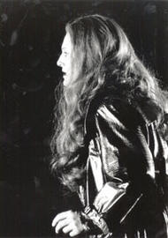 Anne Evans als Brünnhilde. Der Ring des Nibelungen (Inszenierung von Harry Kupfer 1988 – 1992)
