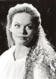 <b>Eva Johansson als Elsa von Brabant</b>. Lohengrin (Inszenierung von Werner Herzog 1987 - 1993)
