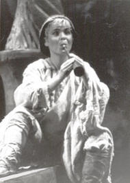 <b></noscript>Christiane Hossfeld als Junger Hirt</b>. Tannhäuser (Inszenierung von Wolfgang Wagner 1985 – 1995)
