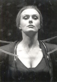 Waltraud Meier als Isolde. Tristan und Isolde (Inszenierung von Heiner Müller 1993 - 1999)
