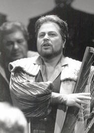 <b>Wolfgang Schmidt als Tannhäuser</b>. Tannhäuser (Inszenierung von Wolfgang Wagner 1985 – 1995)
