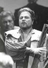 Wolfgang Schmidt als Tannhäuser. Tannhäuser (Inszenierung von Wolfgang Wagner 1985 – 1995)
