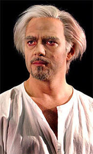 Alexander Marco-Buhrmester als Amfortas. Parsifal (Inszenierung von Christoph Schlingensief 2004 – 2007)
