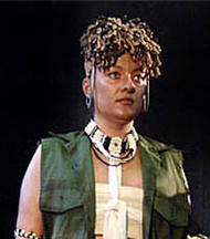 Atala Schöck als 2. Knappe. Parsifal (Inszenierung von Christoph Schlingensief 2004 – 2007)
