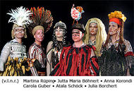 Martina Rüping als 2. Soloblume. Parsifal (Inszenierung von Christoph Schlingensief 2004 – 2007)

