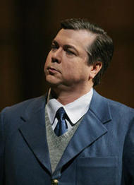 Robert Dean Smith als Tristan. Tristan und Isolde (Inszenierung von Christoph Marthaler 2005 – )
