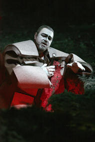 Jyrki Korhonen als Fafner in »Siegfried«. Der Ring des Nibelungen (Inszenierung von Tankred Dorst 2006 – )
