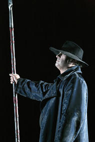 Albert Dohmen als Wanderer. Der Ring des Nibelungen (Inszenierung von Tankred Dorst 2006 - 2010)