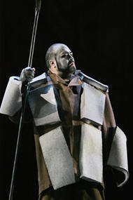 Hans-Peter König als Fafner im Rheingold. Der Ring des Nibelungen (Inszenierung von Tankred Dorst 2006 - )