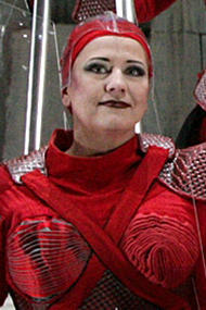 Simone Schröder als Schwertleite. Der Ring des Nibelungen (Inszenierung von Tankred Dorst 2006 - )