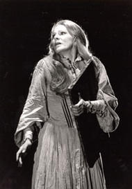<b> Lisbeth Balslev als Senta.</b>  Der Fliegende Holländer (Inszenierung von Harry Kupfer 1978 - 1985)
