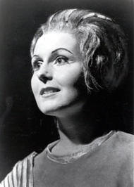  Hannelore Bode als Freia.  Der Ring des Nibelungen (Inszenierung von Wolfgang Wagner 1970 - 1975)